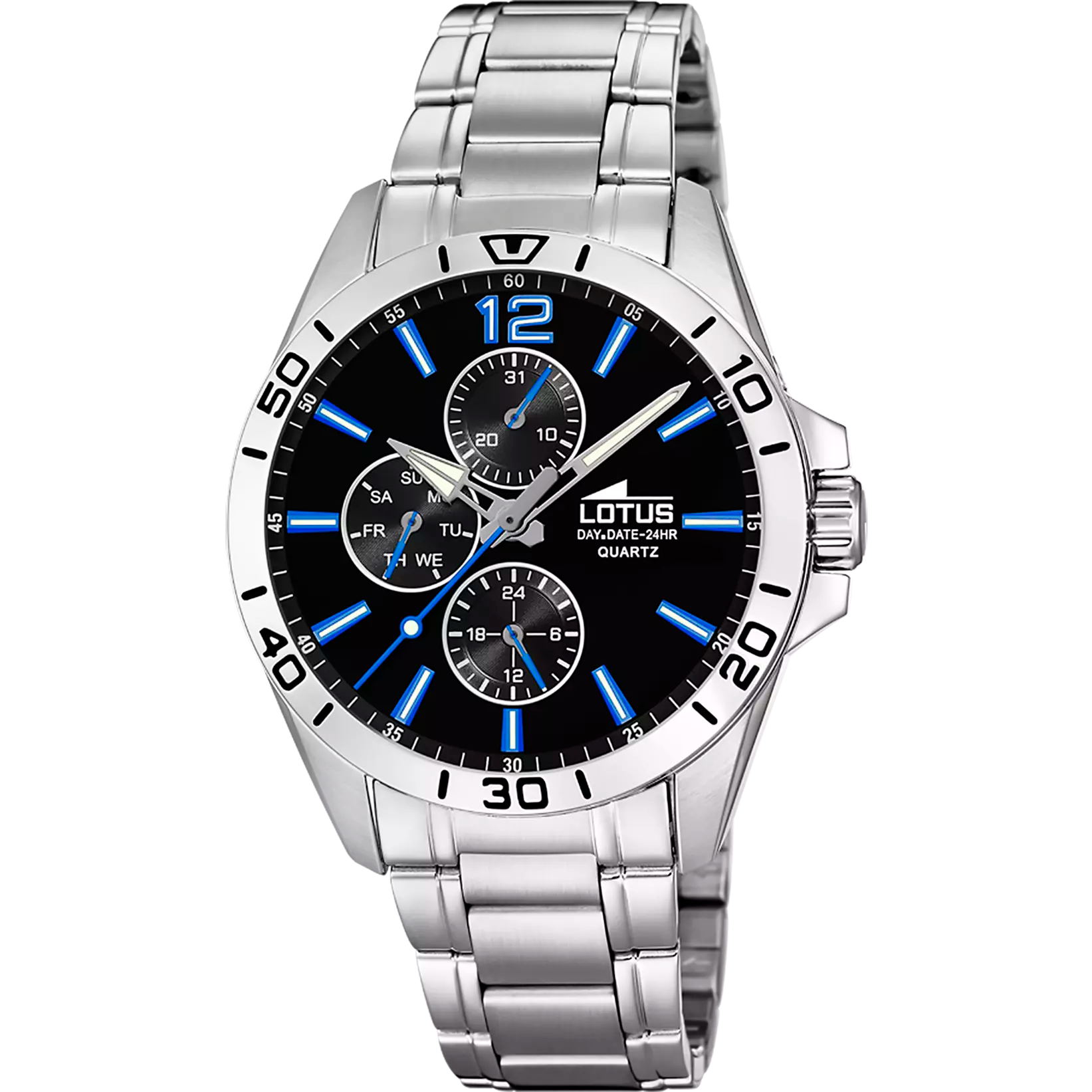 RELOJ DE HOMBRE LOTUS MULTIFUNCTION CON ESFERA NEGRA 18812/4