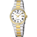 RELOJ LOTUS 18839/4 BLANCO CORREA DE ACERO INOXIDABLE, MUJER