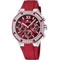RELOJ LOTUS PARA MUJER CON CORREA DE CAUCHO BURDEOS 18875/3