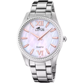 RELOJ LOTUS BLISS 18898/A BEIGE CORREA DE ACERO INOXIDABLE, MUJER