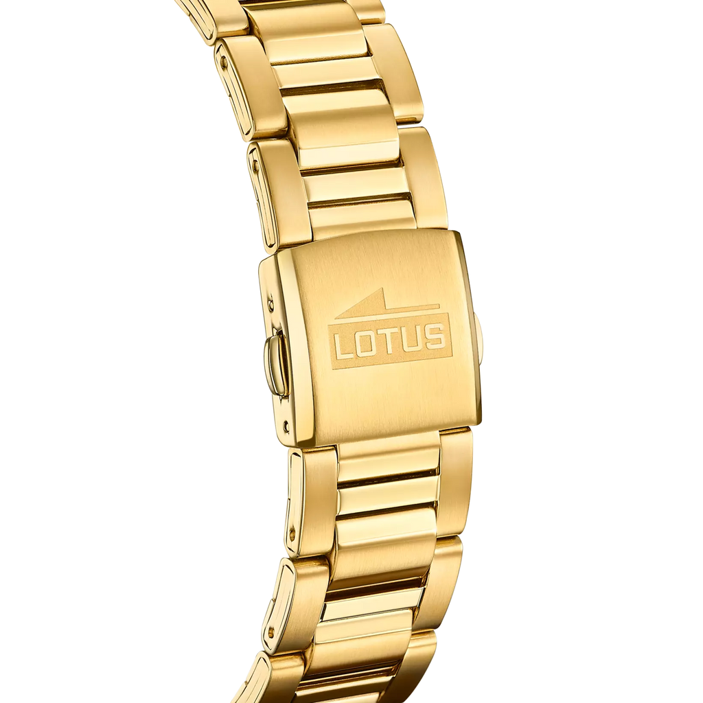 RELOJ DE HOMBRE LOTUS CHRONO CON ESFERA NEGRA 18917/6