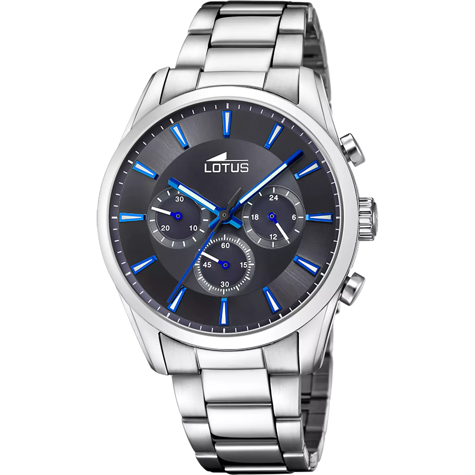 RELOJ DE HOMBRE LOTUS CHRONO CON ESFERA NEGRA 18922/2