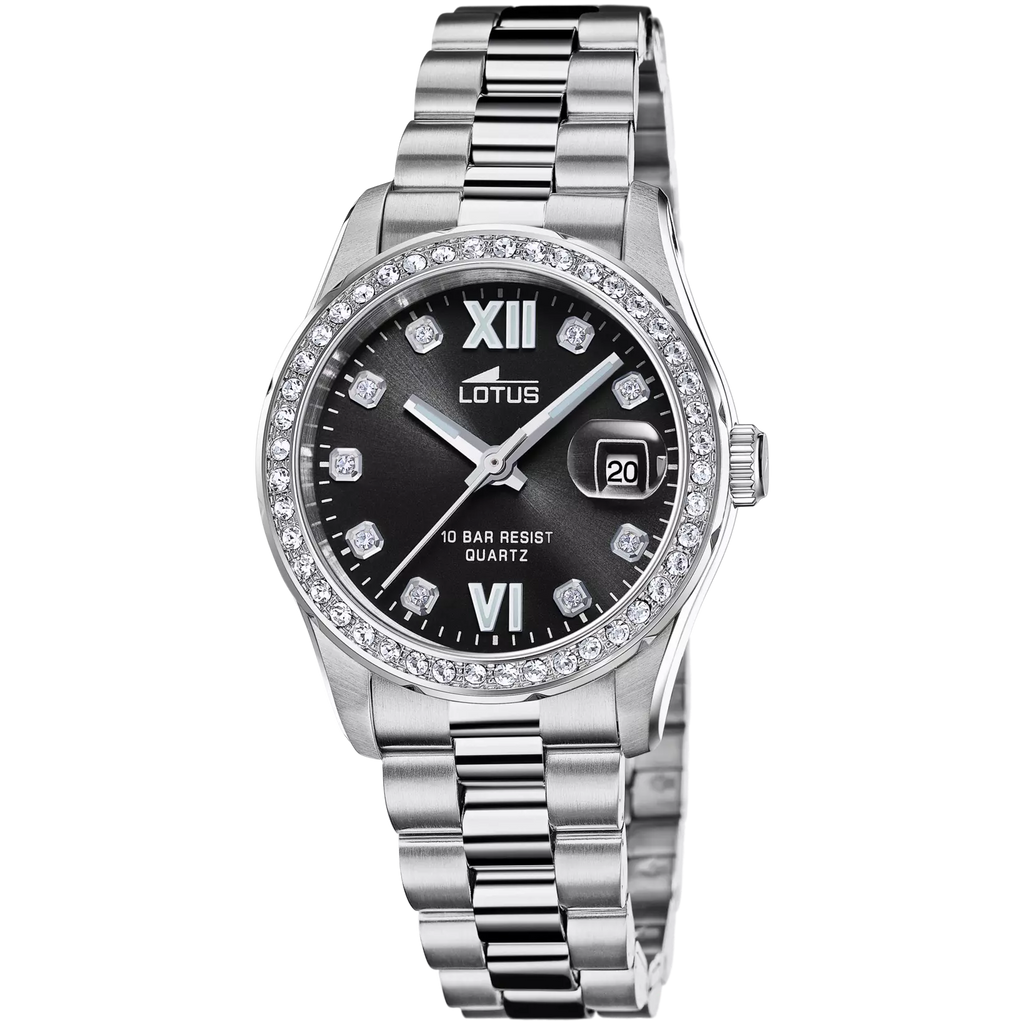 RELOJ DE MUJER LOTUS FREEDOM CON ESFERA NEGRA 18933/4