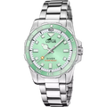 RELOJ LOTUS TRENDY 18937/5 VERDE CORREA DE ACERO INOXIDABLE, MUJER
