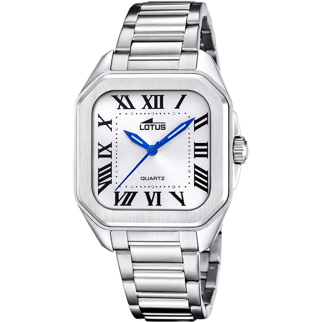 RELOJ DE MUJER SQUARE SERIES BLANCO CON CORREA DE ACERO 18967/1