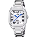 RELOJ DE MUJER SQUARE SERIES BLANCO CON CORREA DE ACERO 18967/1