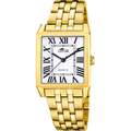 RELOJ DE HOMBRE SQUARE SERIES PLATA CON CORREA DE ACERO CHAPADO 18984/3