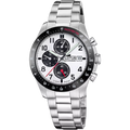 RELOJ LOTUS CHRONO 18994/3 BLANCO CORREA DE ACERO INOXIDABLE, HOMBRE