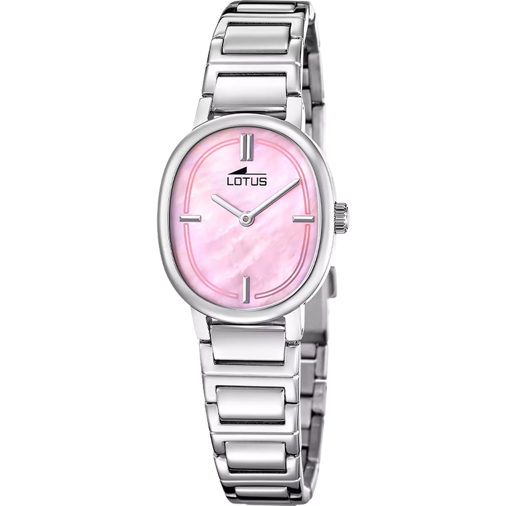 RELOJ DE MUJER 2GETHER ROSA NACARADO CON CORREA DE ACERO 19012/2