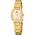 RELOJ DE MUJER 2GETHER DORADO NACARADO CON CORREA DE ACERO 19013/2