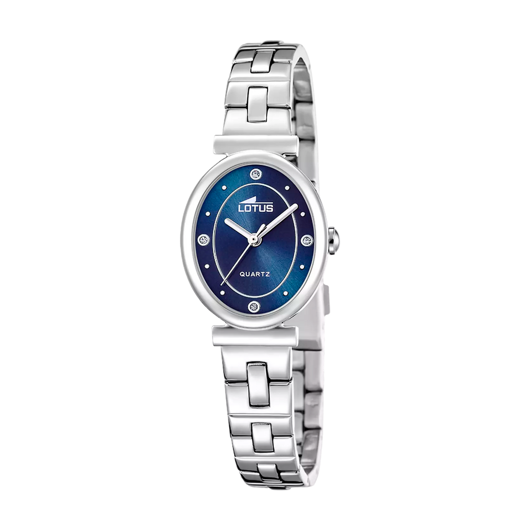 RELOJ DE MUJER 2GETHER AZUL OSCURO CON CORREA DE ACERO 19016/2
