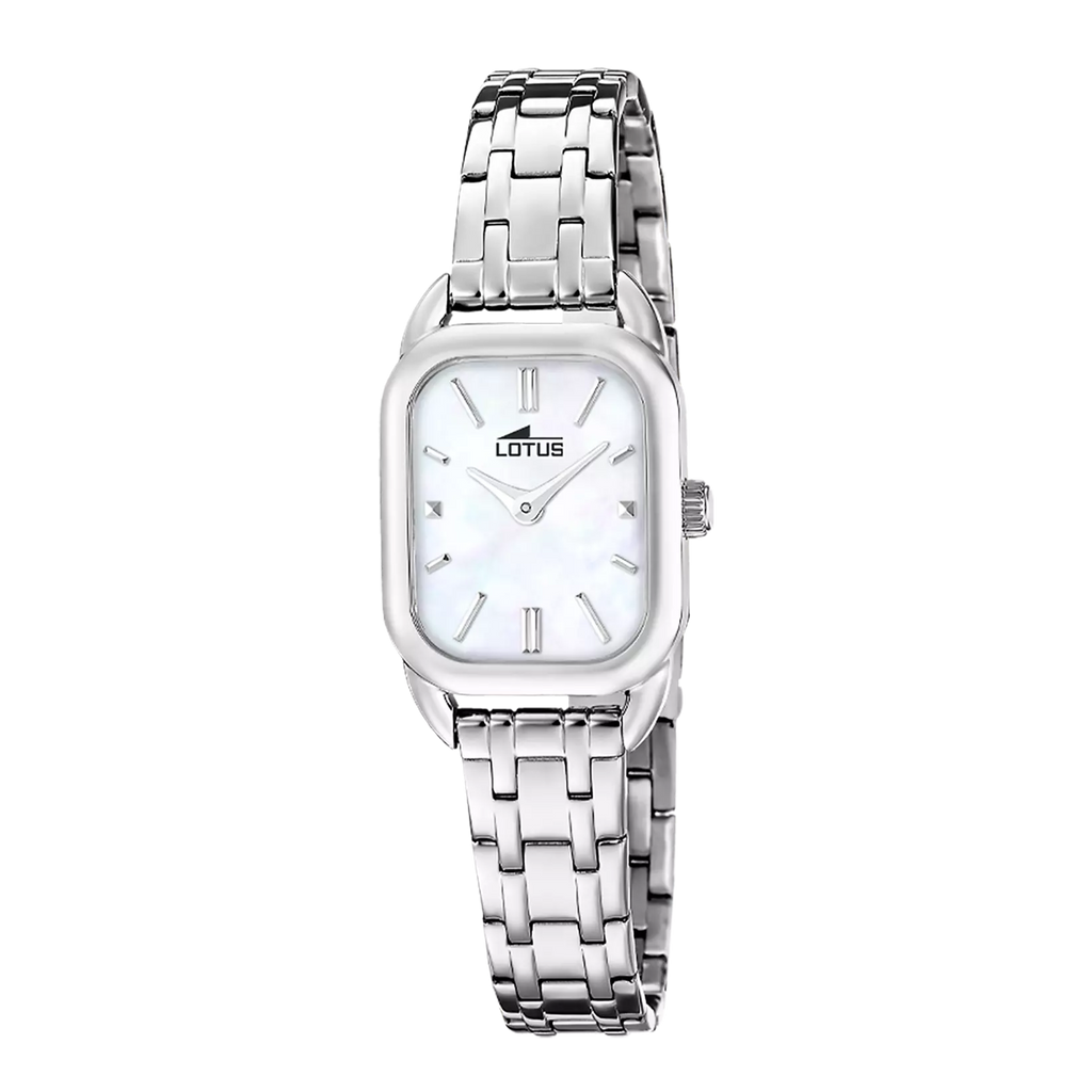 RELOJ DE MUJER 2GETHER BLANCO NACARADO CON CORREA DE ACERO 19039/1