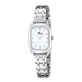 RELOJ DE MUJER 2GETHER BLANCO NACARADO CON CORREA DE ACERO 19039/1
