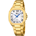 RELOJ LOTUS SQUARE SERIES 19049/1 PLATEADO CORREA DE ACERO INOXIDABLE, HOMBRE