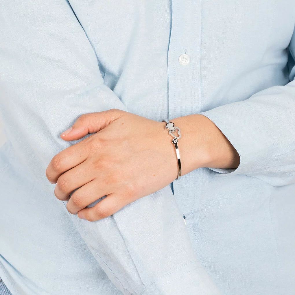 Pulsera corazón Lotus Style Bliss LS1792-2/1 acero, mujer