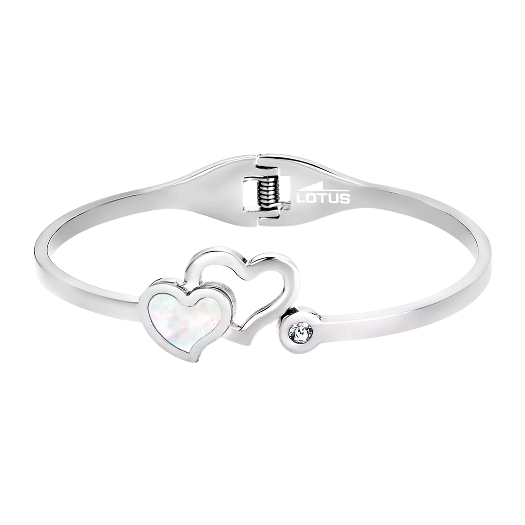 Pulsera corazón Lotus Style Bliss LS1792-2/1 acero, mujer