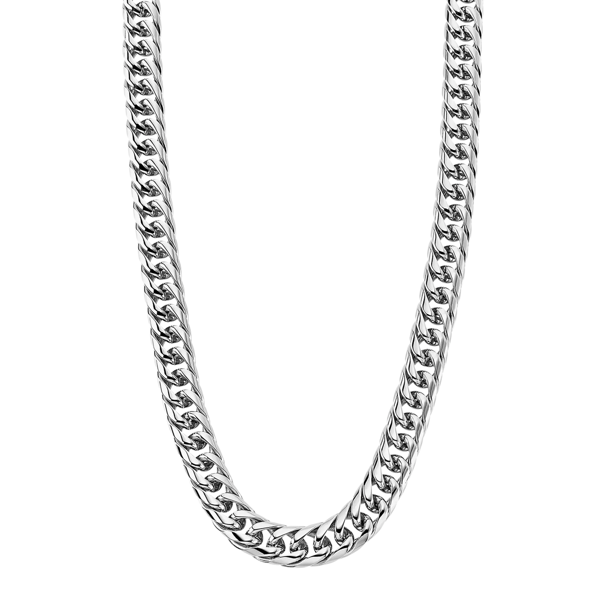 Collar Lotus Style Men In Black LS1937-1/1 acero, hombre