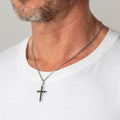 Collar cruz Lotus Style LS1983-1/1 acero inoxidable, hombre