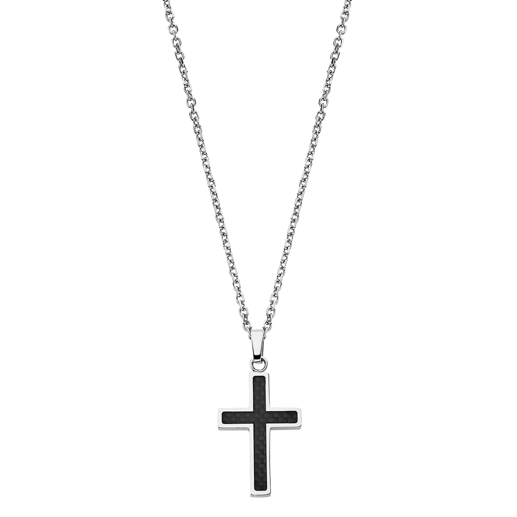Collar cruz Lotus Style LS1983-1/1 acero inoxidable, hombre