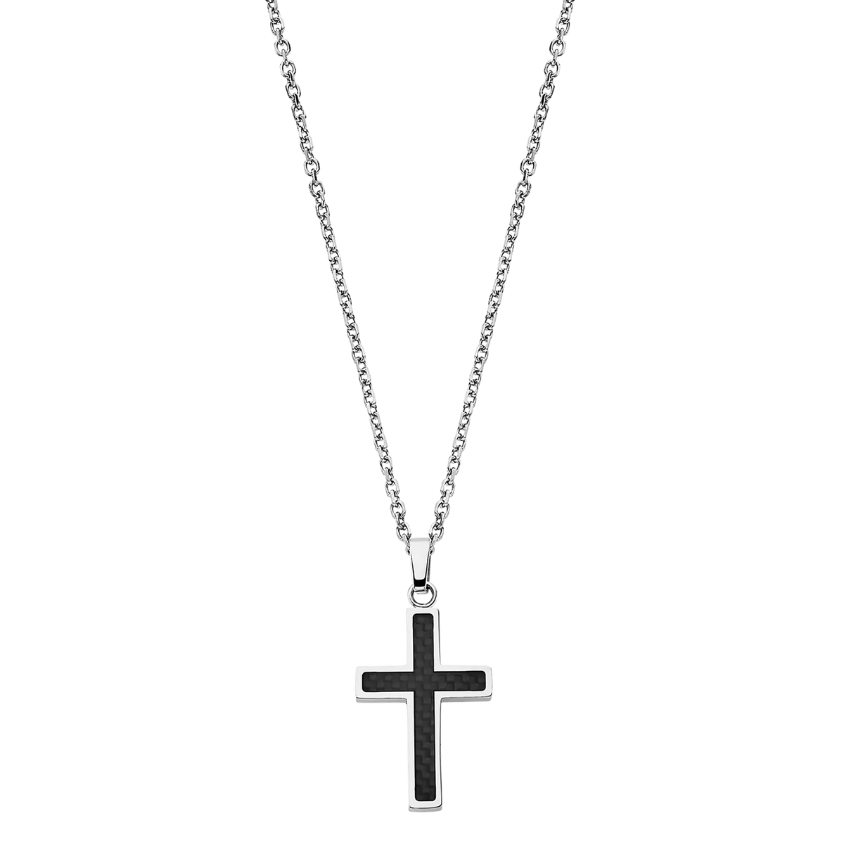 Collar cruz Lotus Style LS1983-1/1 acero inoxidable, hombre