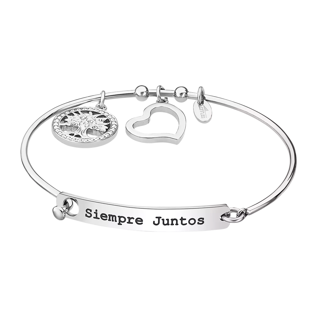 Pulsera corazón Lotus Style LS2017/2/2 acero inoxidable, mujer
