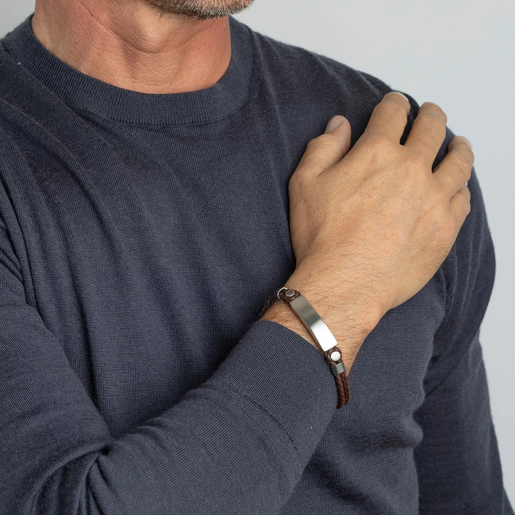 Pulsera Lotus Style Dark Style LS2103-2/1 acero, hombre