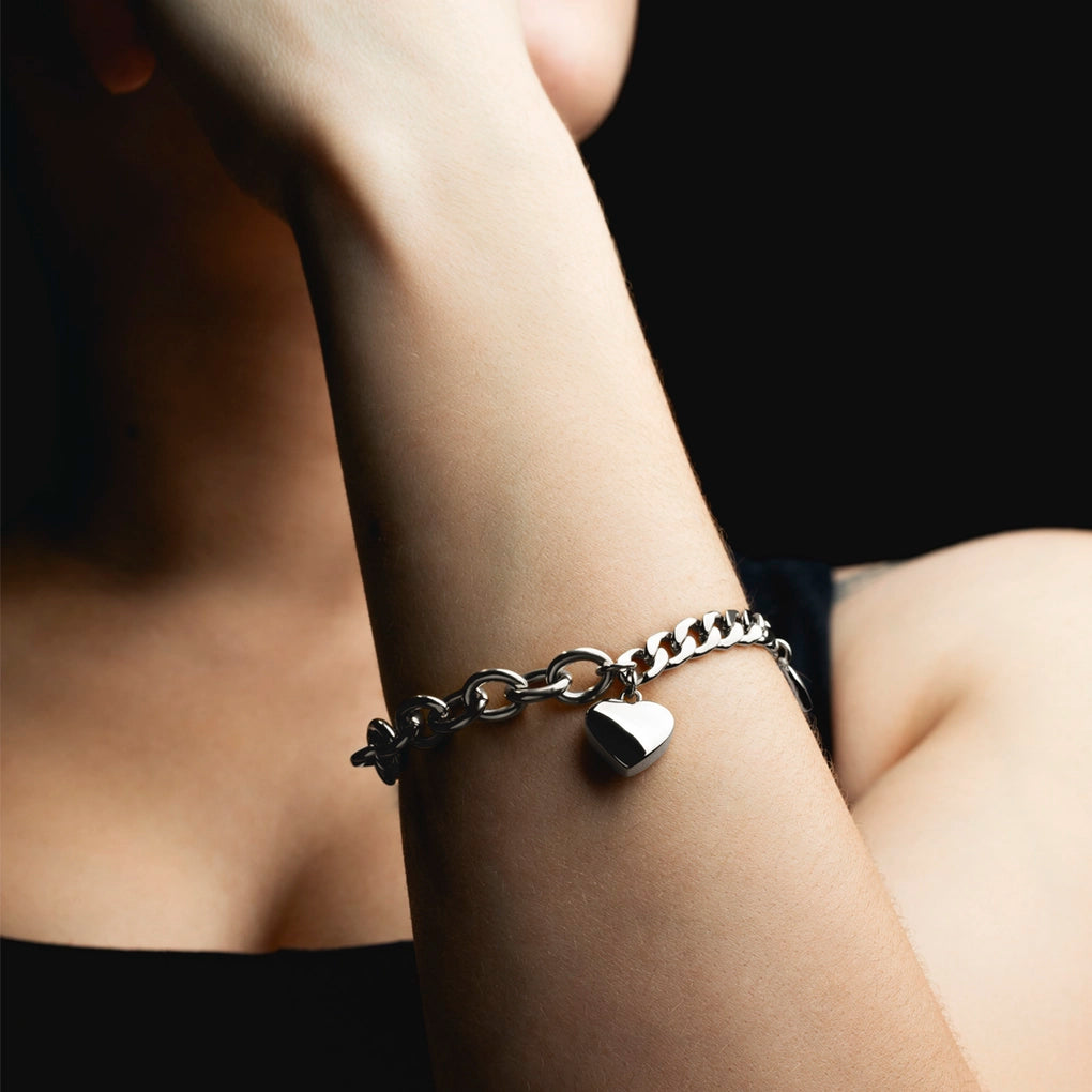Pulsera corazón Lotus Style Woman'S Heart LS2335/2/1 acero inoxidable, mujer