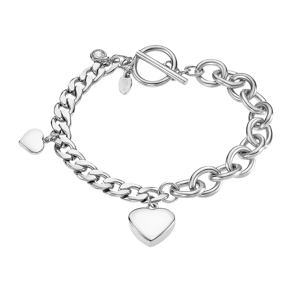 Pulsera corazón Lotus Style Woman'S Heart LS2335/2/1 acero inoxidable, mujer