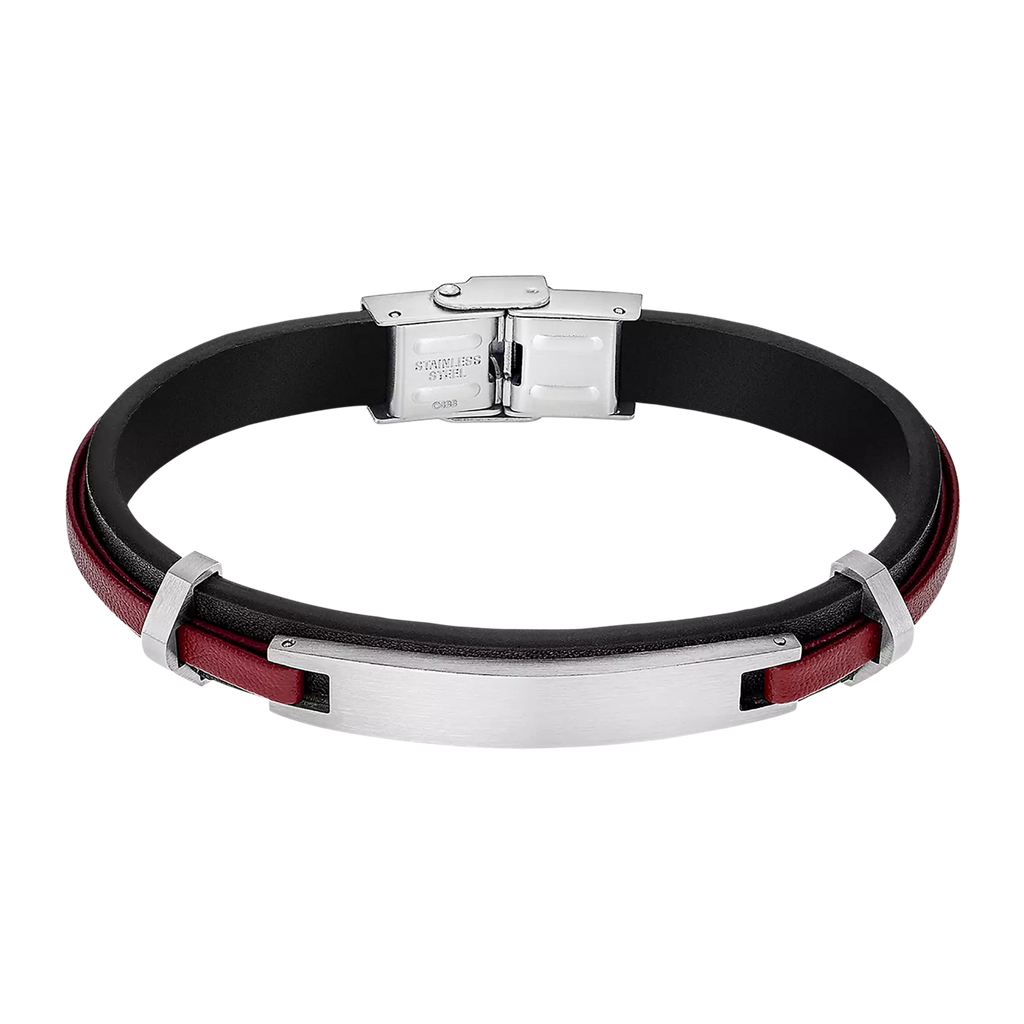 PULSERA LOTUS STYLE MEN BASIC LS2400-2/3 ACERO INOXIDABLE, HOMBRE