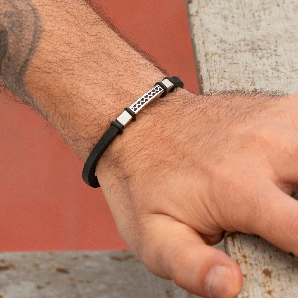 Pulsera Lotus Style Men Basic LS2537-2/1 acero inoxidable, hombre