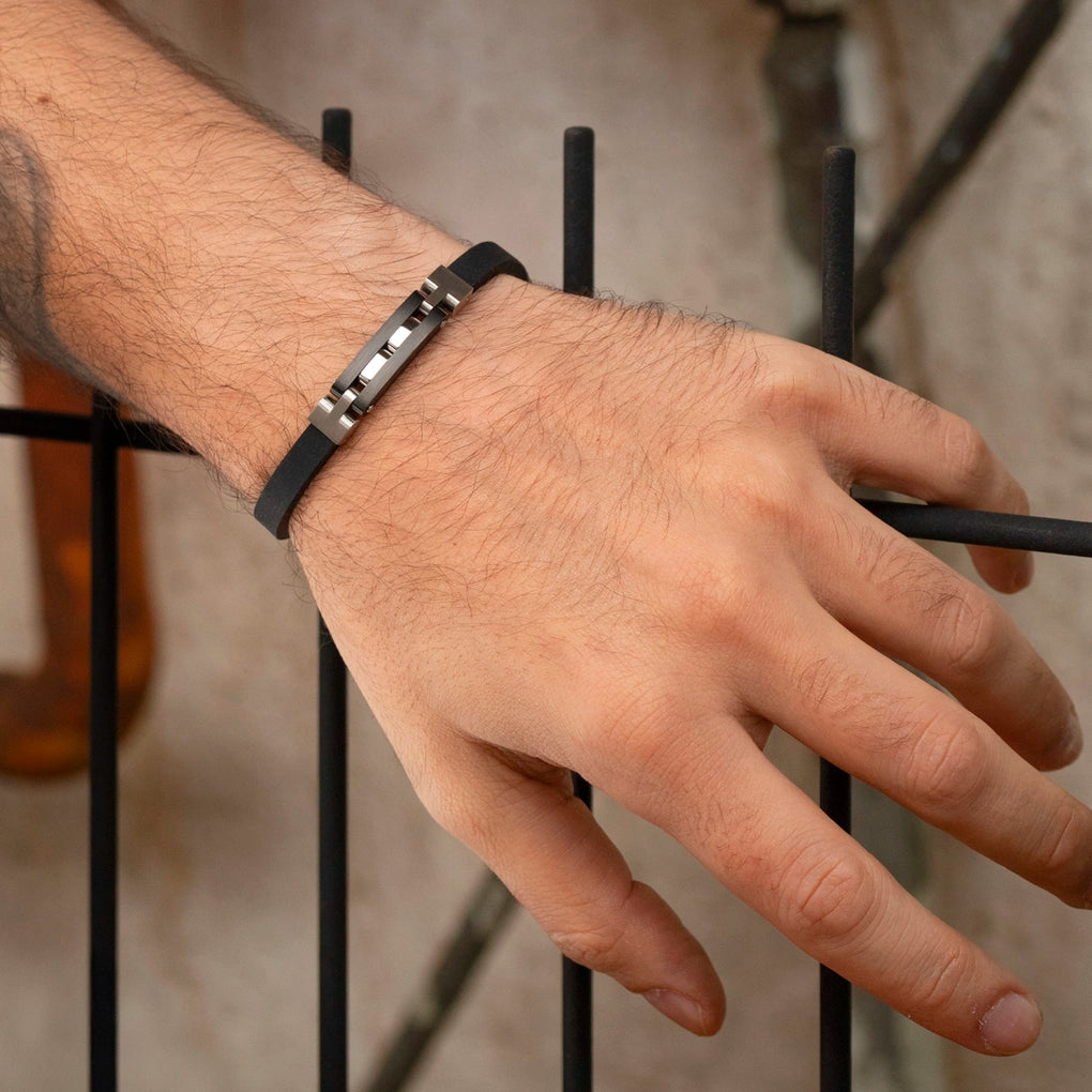 Pulsera Lotus Style Men Basic LS2540-2/2 acero inoxidable, hombre
