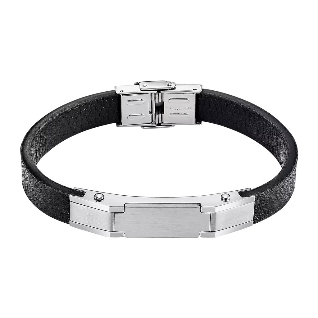Pulsera Lotus Style Men In Black LS2585-2/1 acero inoxidable, hombre