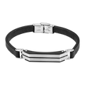 Pulsera Lotus Style Men In Black LS2586-2/1 acero inoxidable, hombre