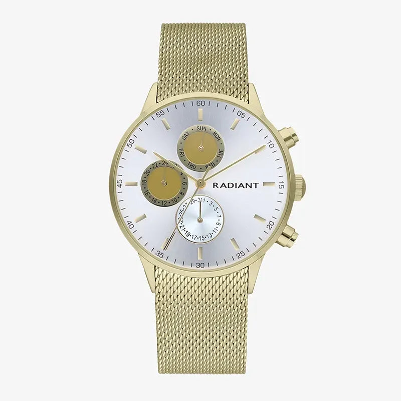 MAKERS 41MM SILVER DIAL IPG MESH RA601703