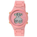 Reloj Tous digital D-Bear de policarbonato con correa de silicona coral