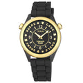Reloj Tous Tender Time de acero inoxidable con correa de silicona negra