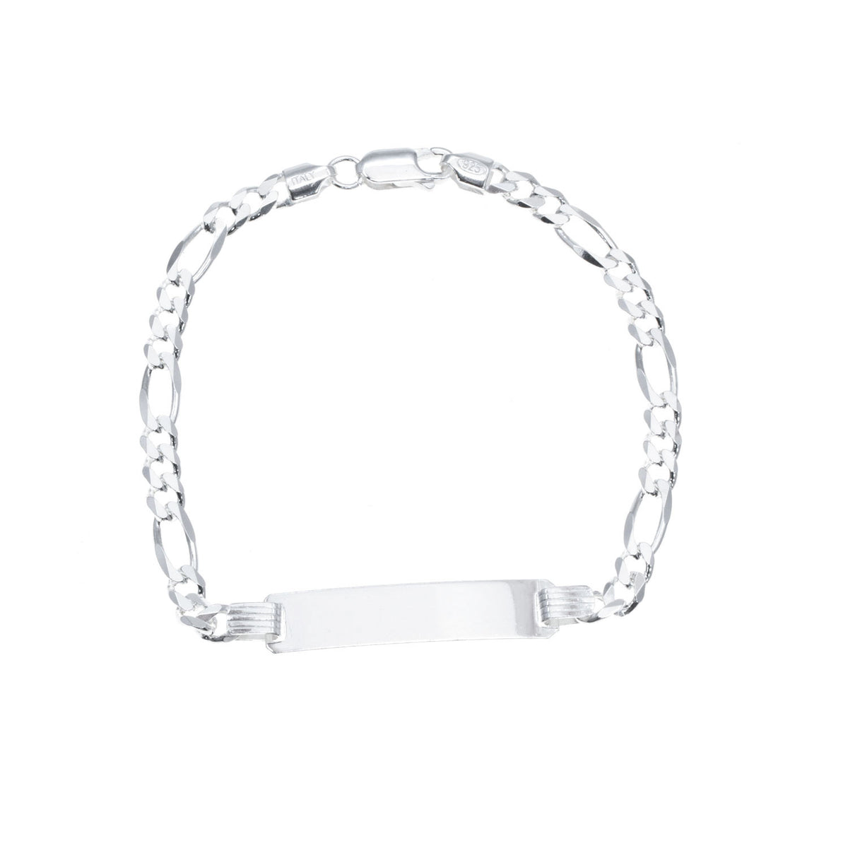 Pulsera de plata de ley 925 estilo esclava. 03-20028