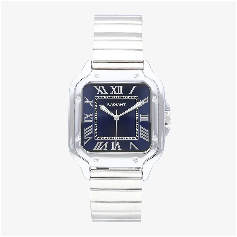 Reloj Hombre Chris Him Azul Plateado RA664202