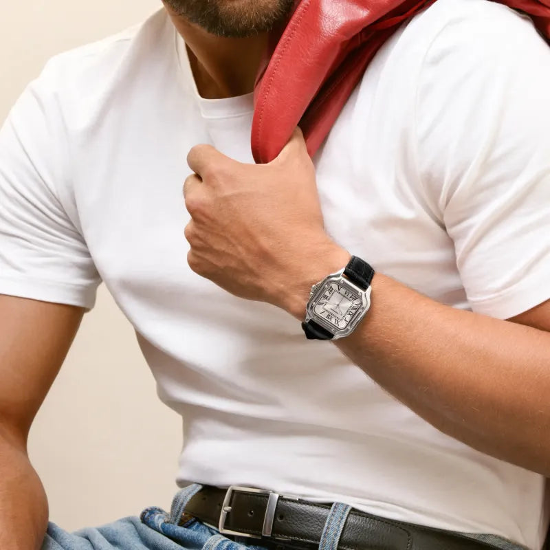 Reloj Hombre Chris Him Correa Negra RA676201