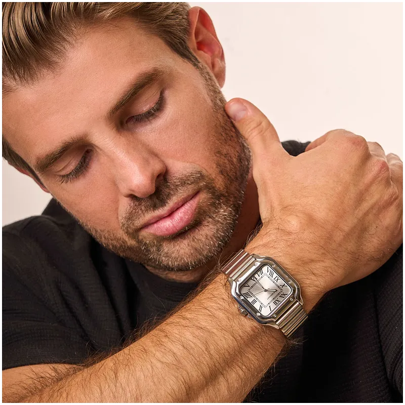 Reloj Hombre Chris Him Plateado RA664203