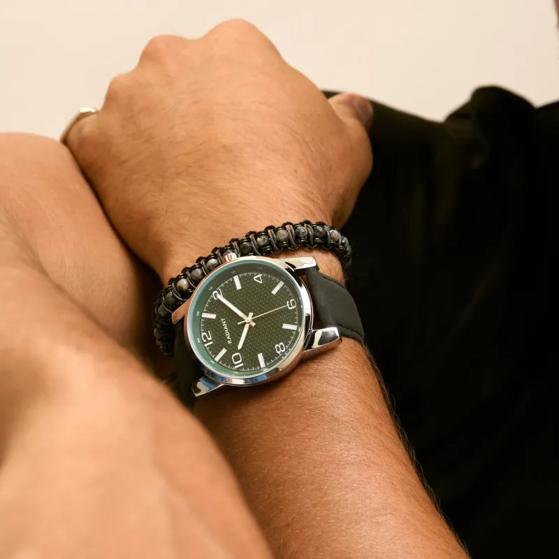 Reloj Hombre Johnny Correa Negra RA681201