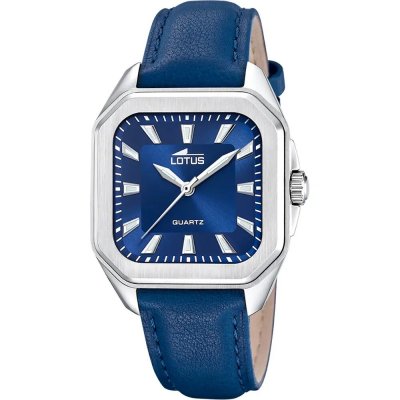 Reloj Lotus Square series 18968/5 mujer cuero