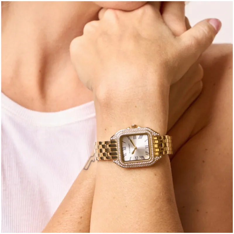 Reloj Mujer Bahamas Luxe Dorado. RA658202