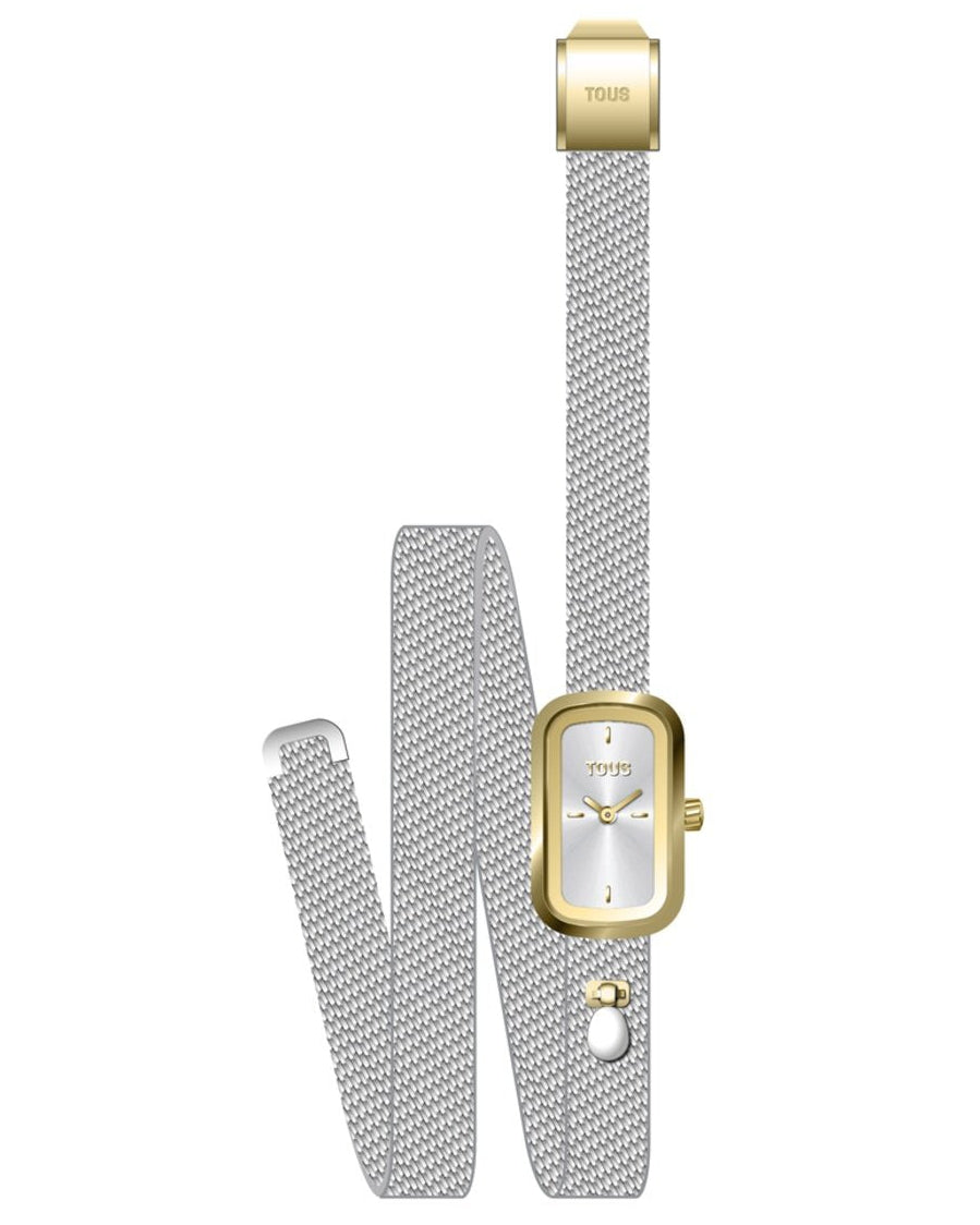 Reloj Tous T-Band Club Embraced perla