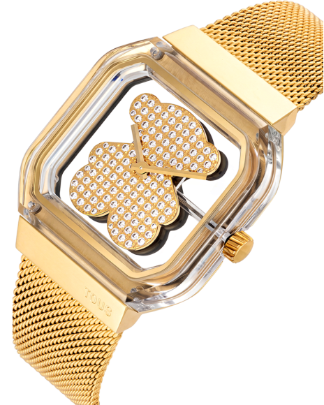 Reloj Tous D-Bear Party Policarbonato Oso ZRC IPG Mesh