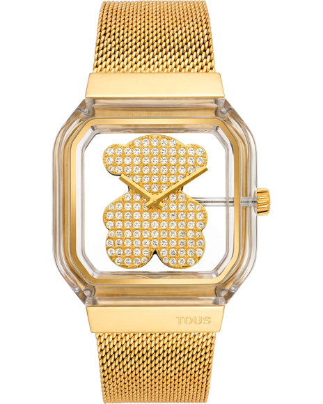Reloj Tous D-Bear Party Policarbonato Oso ZRC IPG Mesh