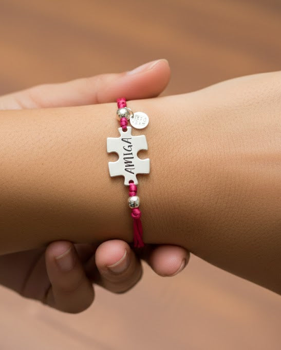 PUZZLE 30X20 MM CON HILO COLOR