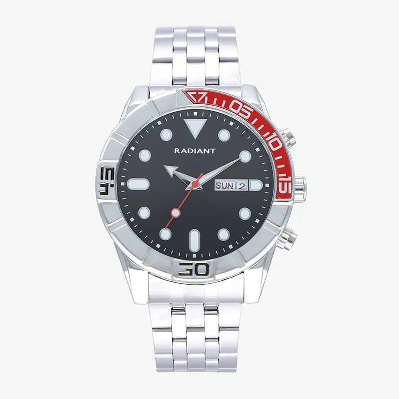 ZANZIBAR 44MM BLACK DIAL SS BRACELET RA613201